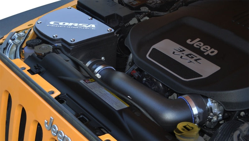 Corsa Performance 12-13 Jeep Wrangler JK 3.6L V6 Air Intake