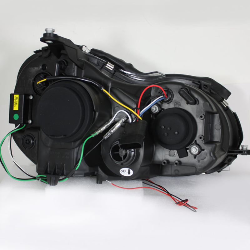 Spyder Mercedes Benz CLK 03-09 Projector Halogen Model- LED Halo DRL Blk PRO-YD-MBCLK03-DRL-BK 5038036