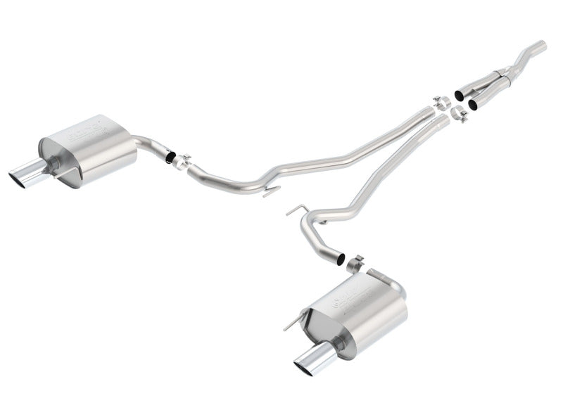 Borla Atak Cat Back 15-17 Ford Mustang 2.3L EcoBoost MT/AT 2.25in pipe 4in tip 140585