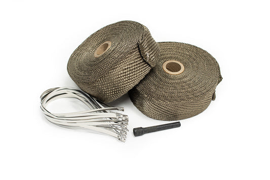 Corsa 100 Feet / Titanium Exhaust Wrap | Headers, Downpipes, etc (AC006)