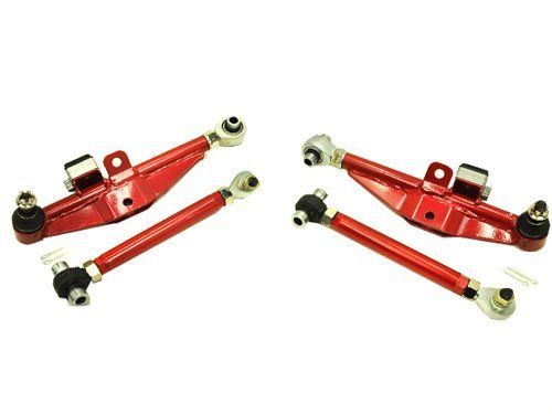 Godspeed Nissan 240SX (S14) 1995-98 Adjustable Front Lower Control Arms With High Angle Tension Rods