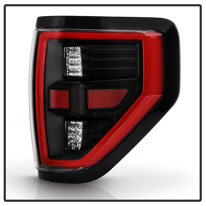 SPYDER xTune 09-14 Ford F150 Full LED Tail Lights - Black (ALT-CH-FF15009-LED-BK) 9951503