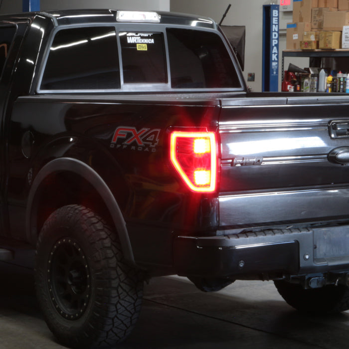 SPYDER xTune 09-14 Ford F150 Full LED Tail Lights - Black (ALT-CH-FF15009-LED-BK) 9951503