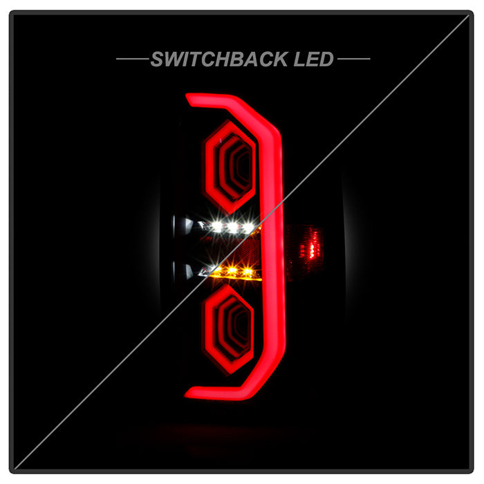 SPYDER xTune 14-21 Toyota Tundra Full LED Mirror 3D Tail Lights - Black (ALT-CH-TTU14-FLED-BK) 9951466