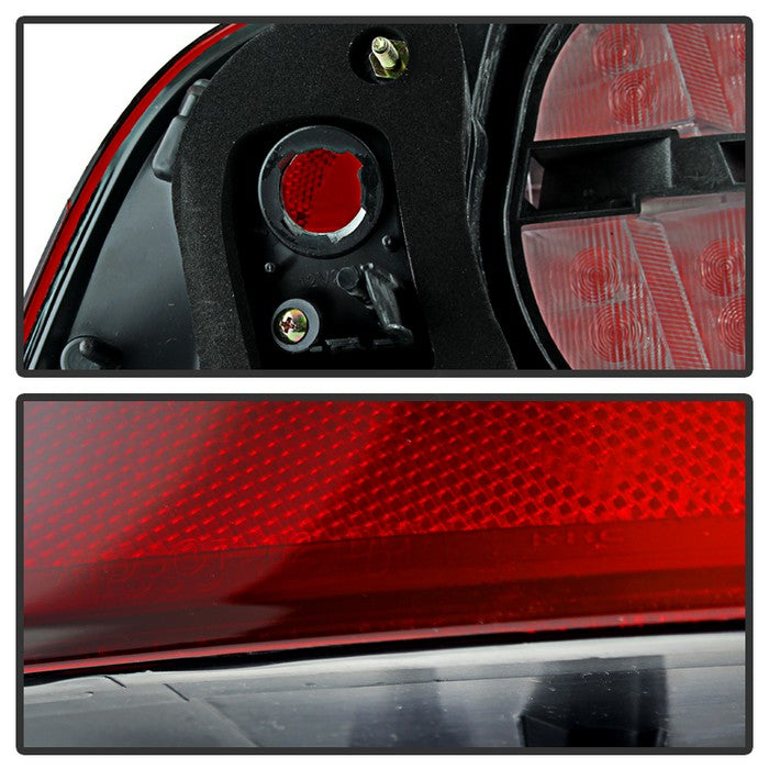 SPYDER Xtune Acura Tl 04-08 OEM Style Tail Lights Red Smoked ALT-JH-ATL04-OE-RSM 9030833
