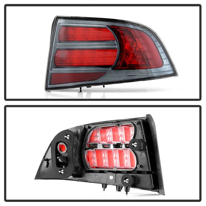 SPYDER xTune 07-08 Acura TL Type S OEM Style Tail Lights - Set (ALT-JH-ATL07TS-OE-RC) 9050428