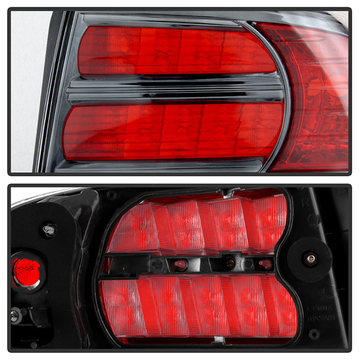 SPYDER xTune 07-08 Acura TL Type S OEM Style Tail Lights - Set (ALT-JH-ATL07TS-OE-RC) 9050428