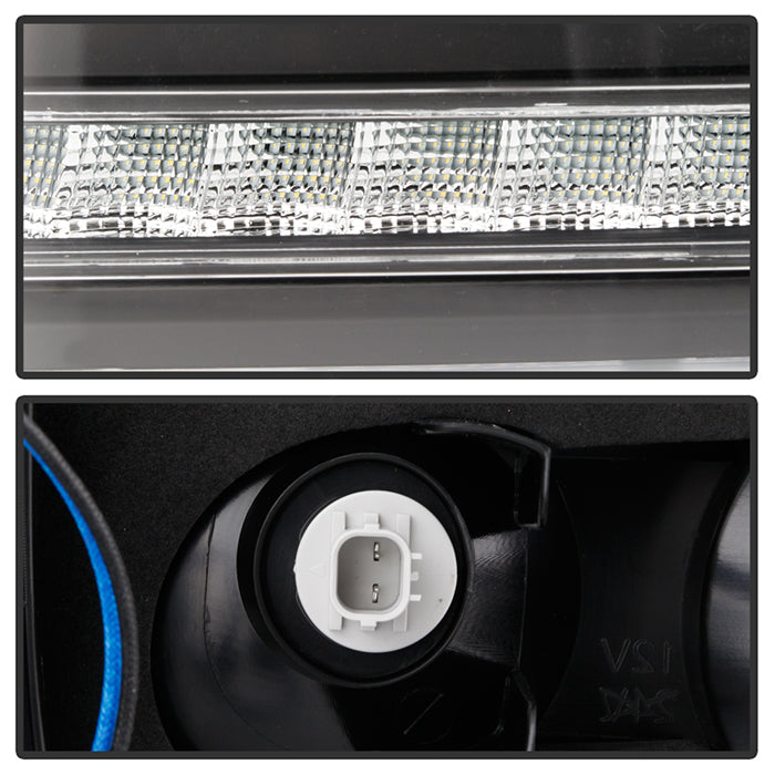 SPYDER 06-08 Acura TSX Light Bar LED Tail Lights - Black 9047510