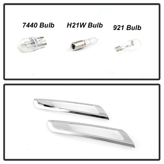 SPYDER xTune 14-17 Buick Regal Driver Side LED Tail Lights - OE Outler Left (ALT-JH-BREG14-LED-OE-L) 9945830