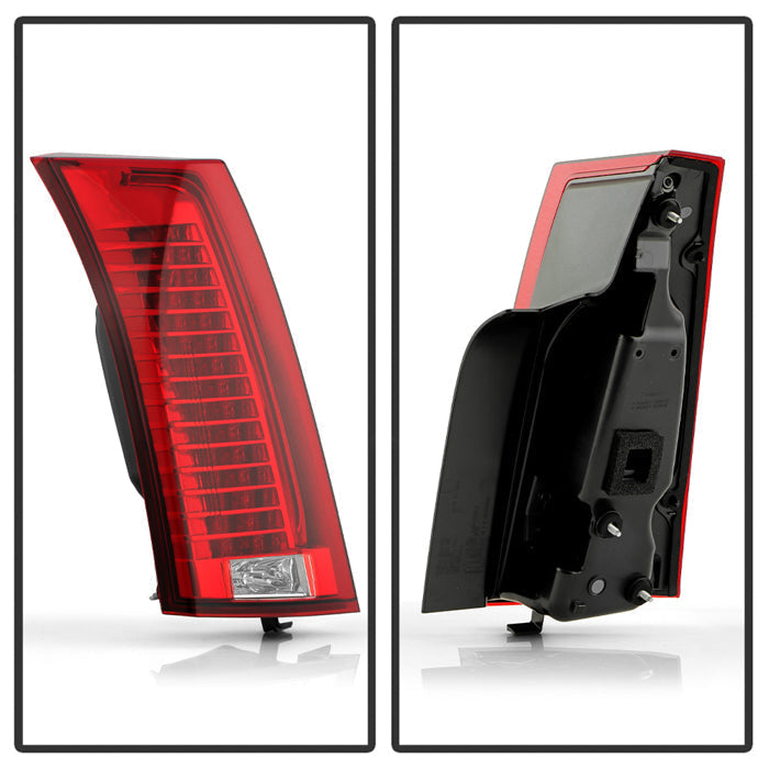 SPYDER xTune 08-13 Cadillac CTS Full LED All Red Tail Light - OE Left (ALT-JH-CACTS08-OE-LED-L) 9960338