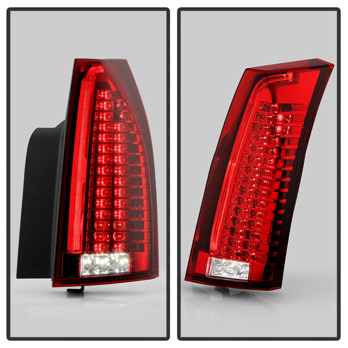 SPYDER xTune 08-13 Cadillac CTS Full LED All Red Tail Light - OE Right (ALT-JH-CACTS08-OE-LED-R) 9960345