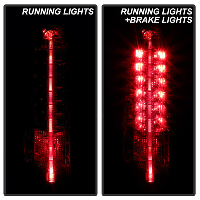 SPYDER xTune 10-16 Cadillac SRX LED OE Tail Lights - Left (ALT-JH-CASRX10-LED-L) 9944581