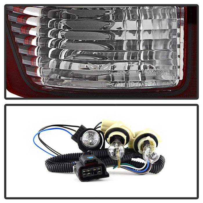 SPYDER Xtune Chevy Avalanche 02-06 OE Style Tail Lights Red Smoked ALT-JH-CAVA02-OE-RSM 9030512