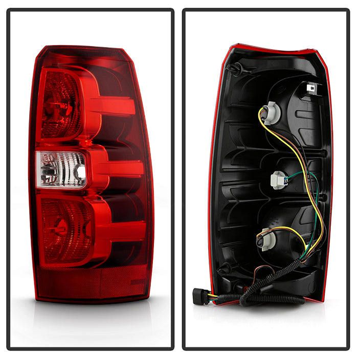 SPYDER xTune 07-13 Chevy Avalanche OEM Tail Lights - Set (ALT-JH-CAVA07-OE-RC) 9050886