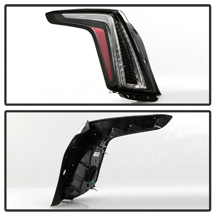 SPYDER xTune 17-19 Cadillac XT5 Sport Full LED Euro Black Tail Light - OE Left (ALT-JH-CAXT517-OE-BK-L) 9948077