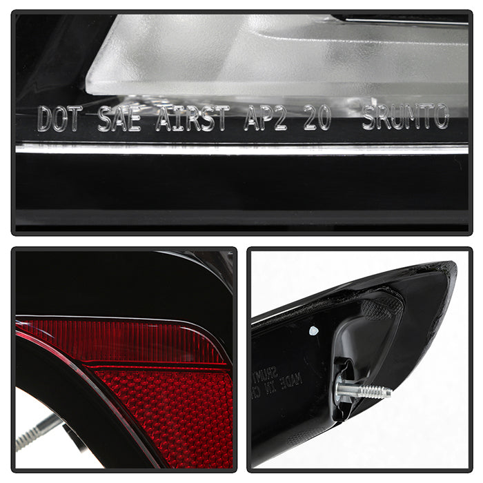 SPYDER xTune 17-19 Cadillac XT5 Sport Full LED Euro Black Tail Light - OE Left (ALT-JH-CAXT517-OE-BK-L) 9948077