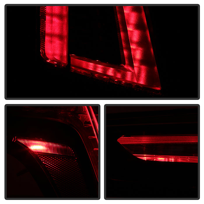 SPYDER xTune 17-19 Cadillac XT5 Sport Full LED Euro Black Tail Light - OE Left (ALT-JH-CAXT517-OE-BK-L) 9948077