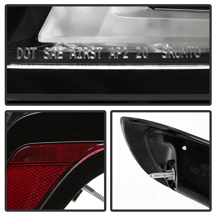 SPYDER xTune 17-19 Cadillac XT5 Sport Full LED Euro Black Tail Light - OE Right (ALT-JH-CAXT517-OE-BK-R) 9948084