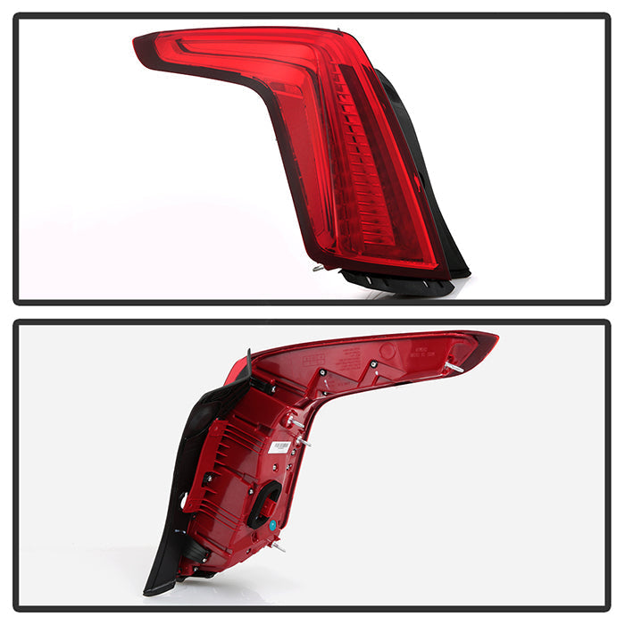 SPYDER xTune 17-19 Cadillac XT5 Full LED All Red Tail Light - OE Left (ALT-JH-CAXT517R-OE-L) 9948039