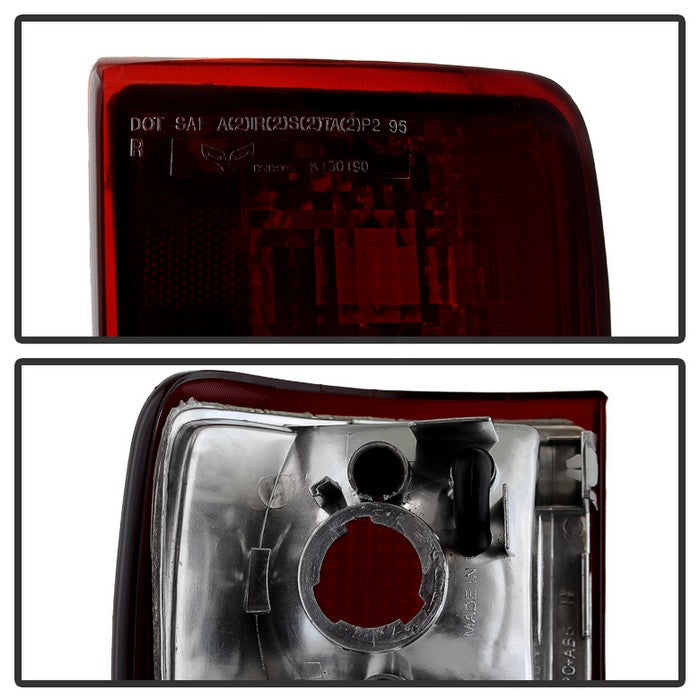 SPYDER Xtune Chevy Blazer 95-05 OE Style Tail Lights Red Smoked ALT-JH-CB95-OE-RSM 9030529