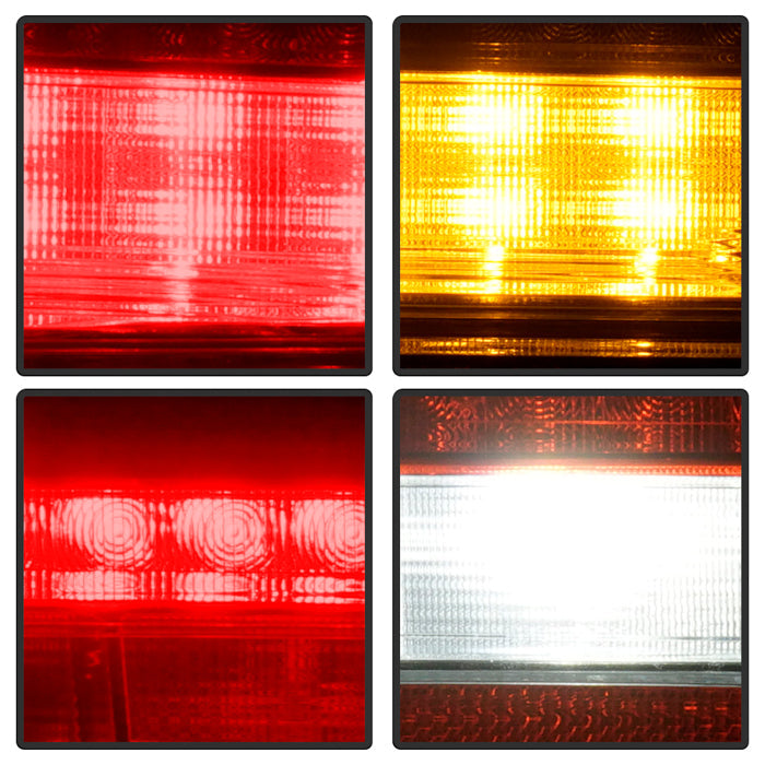 SPYDER xTune 14-15 Chevy Camaro Full LED Red Clear Tail Light - OE Left (ALT-JH-CCAM14-FLED-OE-L) 9960307