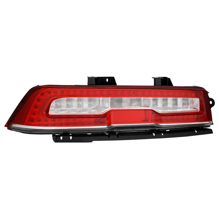 SPYDER xTune 14-15 Chevy Camaro Full LED Red Clear Tail Light - OE Right (ALT-JH-CCAM14-FLED-OE-R) 9960314