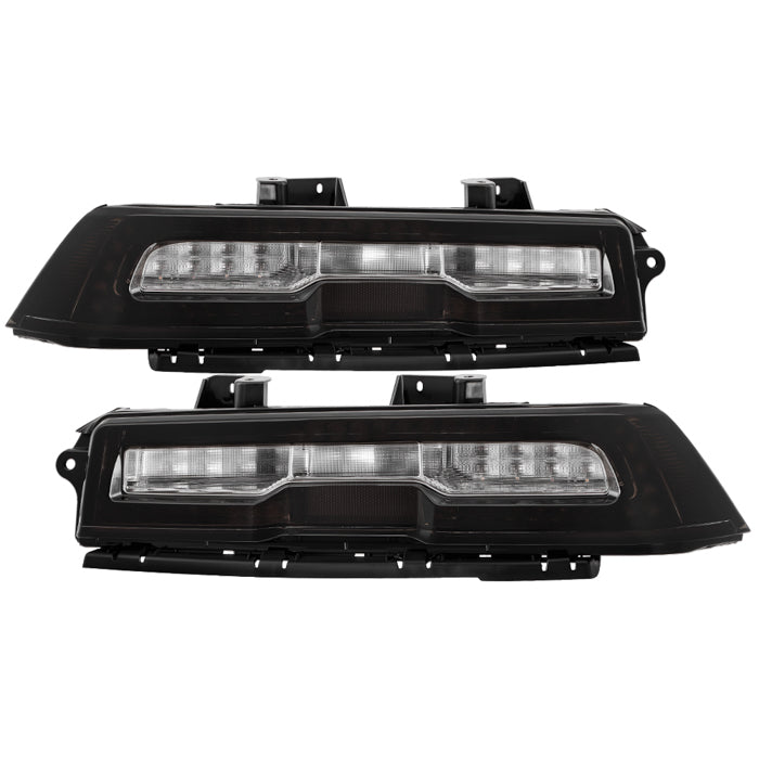 SPYDER xTune 14-15 Chevy Camaro OE Plus Full LED Tail Light - Smoke Clear (ALT-JH-CCAM14-OEP-FLED-SM) 9960321