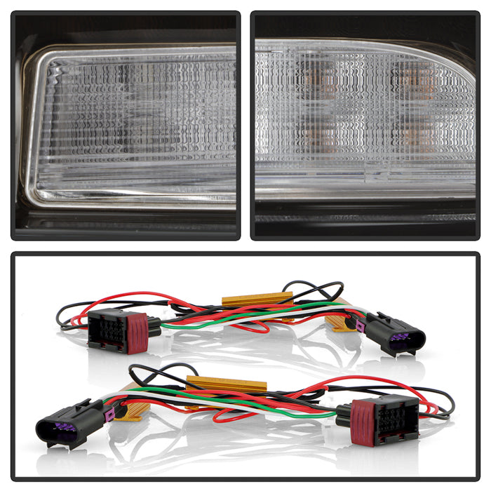 SPYDER xTune 14-15 Chevy Camaro OE Plus Full LED Tail Light - Smoke Clear (ALT-JH-CCAM14-OEP-FLED-SM) 9960321