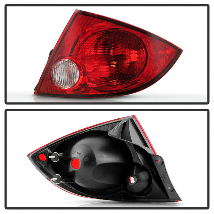 SPYDER xTune 05-10 Chevy Cobalt Sedan OEM Style Tail Lights- OE Red Clear Set (ALT-JH-CCOB05-4D-OE-RC) 9054686