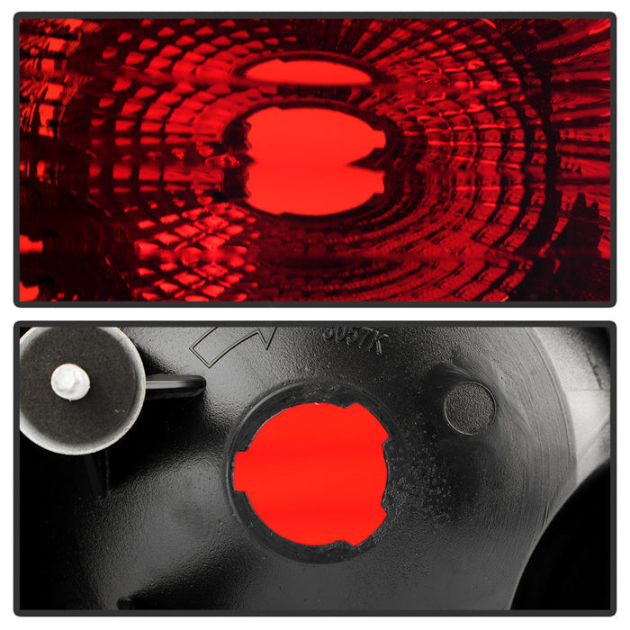 SPYDER xTune 05-10 Chevy Cobalt Sedan OEM Style Tail Lights- OE Red Clear Set (ALT-JH-CCOB05-4D-OE-RC) 9054686