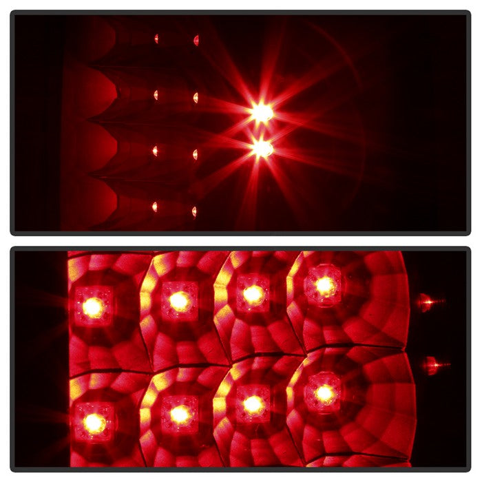 SPYDER xTune 00-06 Chevy Suburban/Tahoe Euro Style Tail Lights - Black Smoke (ALT-JH-CD00-LED-BSM) 9037047