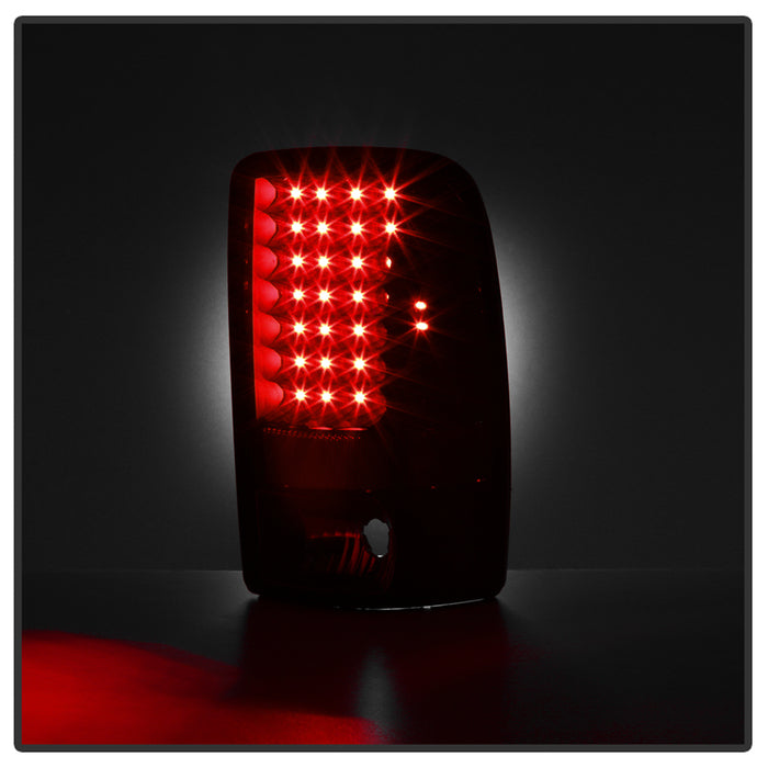 SPYDER xTune 00-06 Chevy Suburban/Tahoe Euro Style Tail Lights - Black Smoke (ALT-JH-CD00-LED-BSM) 9037047