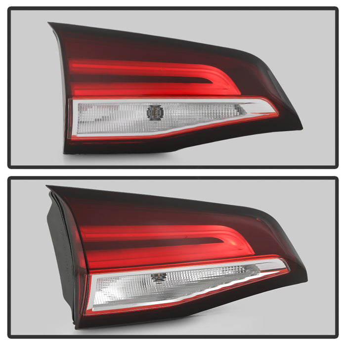 SPYDER xTune 22-24 Chevy Equinox Red/Clear LED Inner Tail light - OE Inner Left (ALT-JH-CEQ22-LED-OE-IL) 9960413