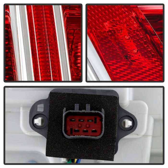 SPYDER xTune Chrysler 300 11-14 w/ Chrome Accent OEM Driver Side Tail Light - Left ALT-JH-CHR30011-OEC-L 9055348