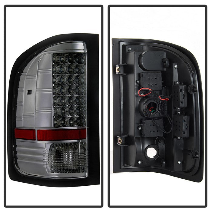 SPYDER Xtune Chevy Silverado 07-13 LED Tail Lights Smoke ALT-JH-CS07-LED-SM 5073723