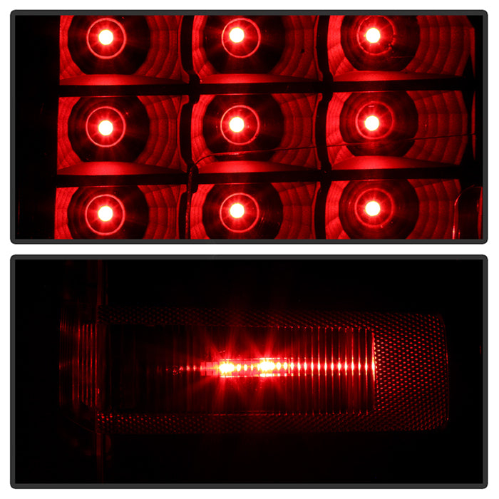 SPYDER xTune Chevy 1500 14-16 / Silverado 2500HD/3500HD LED Tail Lights - Black ALT-JH-CS14-LED-BK 9036545