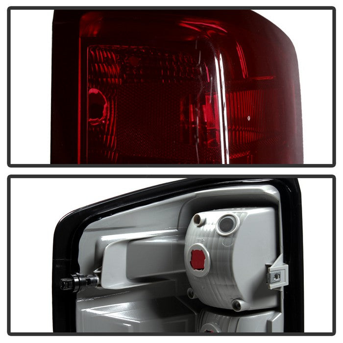 SPYDER Xtune Chevy Silverado 2014-2016 OEM Style Tail Lights -Dark Smoked ALT-JH-CS14-OE-RSM 9031939