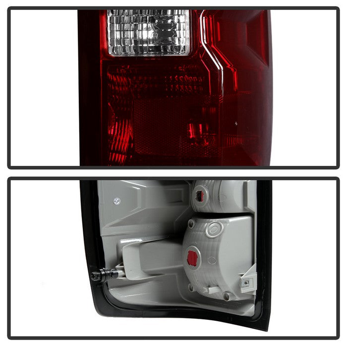 SPYDER Xtune Chevy Silverado 2014-2016 OEM Style Tail Lights -Dark Smoked ALT-JH-CS14-OE-RSM 9031939