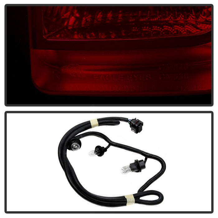 SPYDER Xtune Chevy Silverado 2014-2016 OEM Style Tail Lights -Dark Smoked ALT-JH-CS14-OE-RSM 9031939