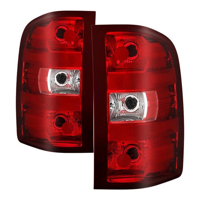 SPYDER xTune 07-14 Chevrolet Silverado 2500HD/3500HD Tail Lights (ALT-JH-CSIL07-OE-RC) 9045806