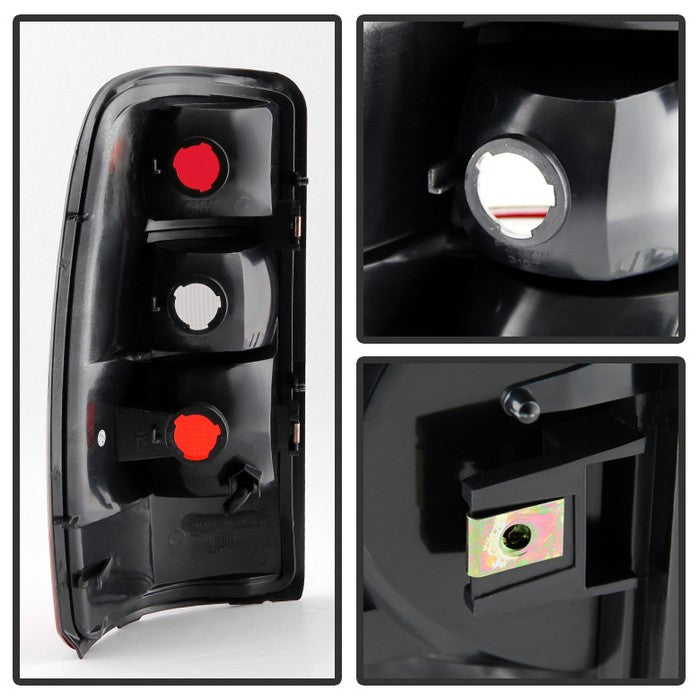 SPYDER Xtune Chevy Suburban TahOE 00-06 OEM Style Tail Lights Red Smoked ALT-JH-CSUB04-OE-RSM 9028823