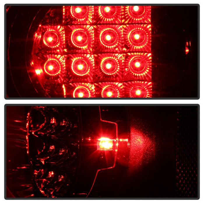 SPYDER Xtune Chevy Suburban/GMC Yukon/Yukon Denali 07-14 LED Tail Lights Smoked ALT-JH-CSUB07-LED-SM 9031762