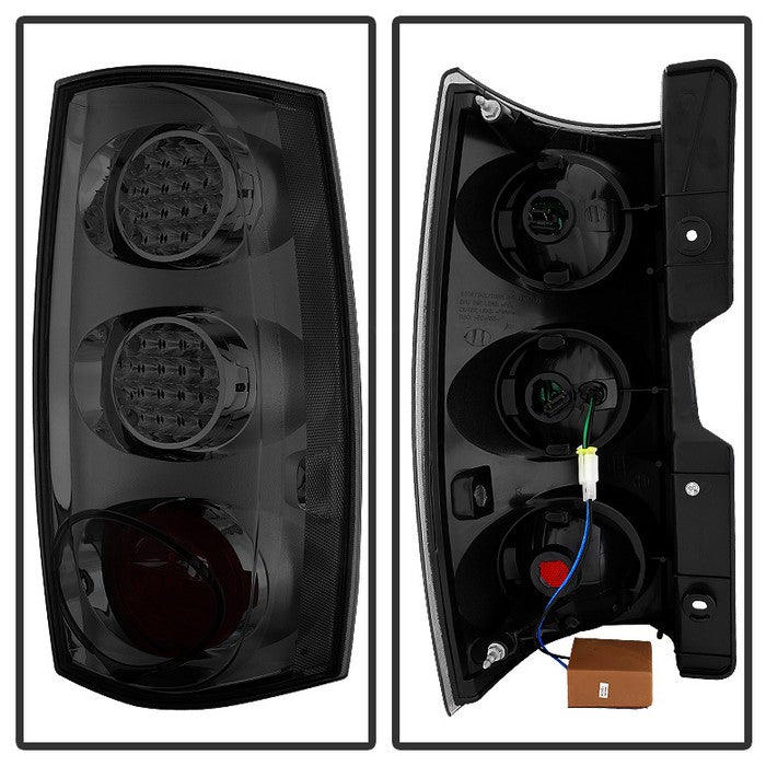 SPYDER Xtune Chevy Suburban/GMC Yukon/Yukon Denali 07-14 LED Tail Lights Smoked ALT-JH-CSUB07-LED-SM 9031762