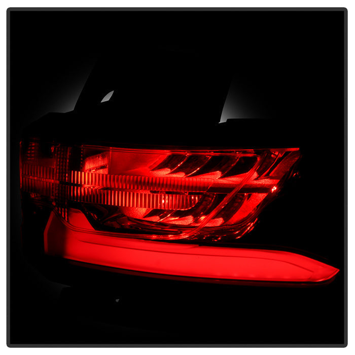 SPYDER Xtune 18-21 Chevrolet Traverse Red/Clear Full LED Tail Light - OE Outer Right 9957635