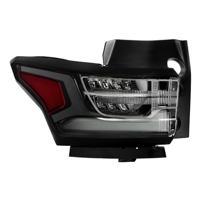 SPYDER 18-21 Chevy Traverse w/ Redline Pkg Black/Clear Full LED Tail Light - OE Outer Left 9957642