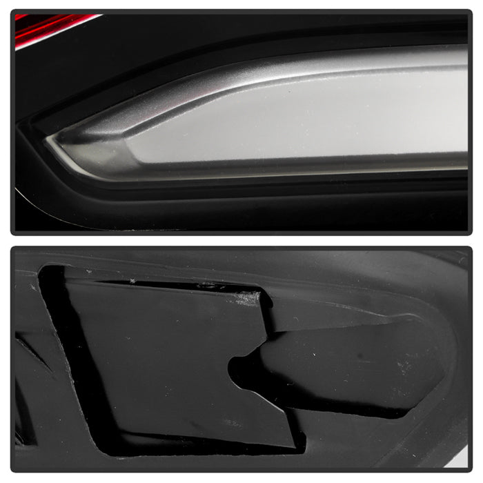 SPYDER 18-21 Chevy Traverse w/ Redline Pkg Black/Clear Full LED Tail Light - OE Outer Left 9957642