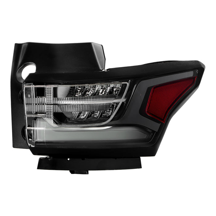 SPYDER Xtune 18-21 Chevrolet Traverse Redline Pkg Black/Clear Full LED Tail Light - OE Outer Right 9957659