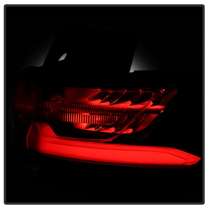 SPYDER Xtune 18-21 Chevrolet Traverse Redline Pkg Black/Clear Full LED Tail Light - OE Outer Right 9957659