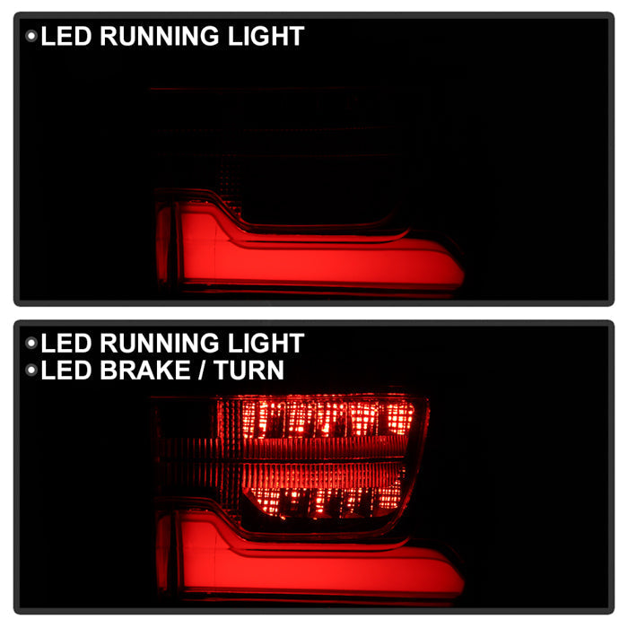 SPYDER Xtune 18-21 Chevrolet Traverse Redline Pkg Black/Clear Full LED Tail Light - OE Outer Right 9957659