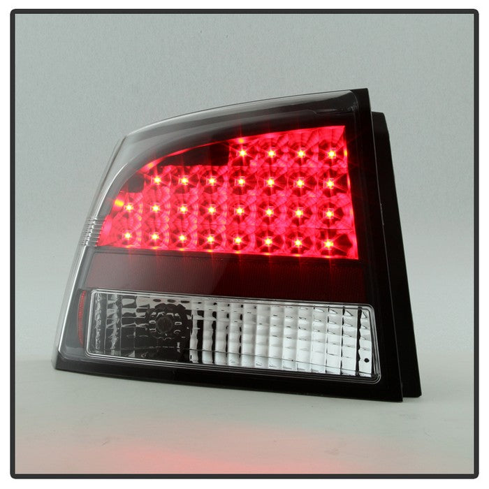 SPYDER Xtune Dodge Charger 06-08 LED Tail Lights Black ALT-JH-DCH05-LED-BK 5070807